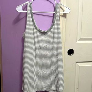 Lane Bryant Striped Tank Top